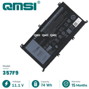 QMSI 11.1V 74Wh 6333mAh Mode 357F9 00GFJ6 Battery For Dell Inspiron 15-7000 7557/59/66/67 5576 INS15PD-154/1748B/1848B laptop