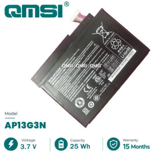 QMSI 3.7V 25Wh 6800mAh Model AP13G3N Battery For Acer Aspire Iconia W3-810 Tablet 8 Series Tablet
