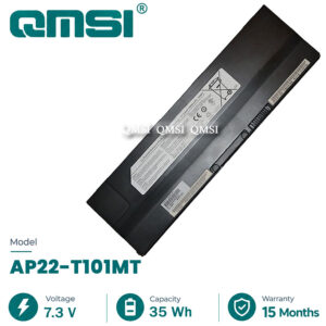 QMSI 7.3V 35WH 4900mAh Model AP22-T101MT Battery For Asus EEE PC T101 T101MT T101MT-EU17 Laptop