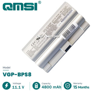 QMSI 11.1V 53.28Wh 4800mAh Model VGP-BPS8 BPS8 Battery For SONY Vaio FZ17 FZ18 FZ25 FZ27 FZ28 FZ35 FZ37 SZ38 laptop