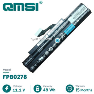 QMSI 11.1V 48WH 4400mAh Model FPB0278 FPB0285 built-in battery For Fujitsu Lifebook 552 AH552 laptop