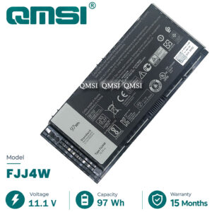 QMSI 11.1V 97Wh 8250mAh Mode FV993 FJJ4W T3NT1 PG6RC R7PND N71FM Battery For Dell Precision M4600 M4700 M6600 M6700 M6800 Laptop
