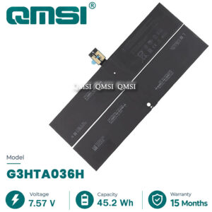 QMSI 7.57V 45.2wh 5970mAh Model G3HTA036H DYNK01 battery Suitable For  Microsoft surface 1769 1782 tablet