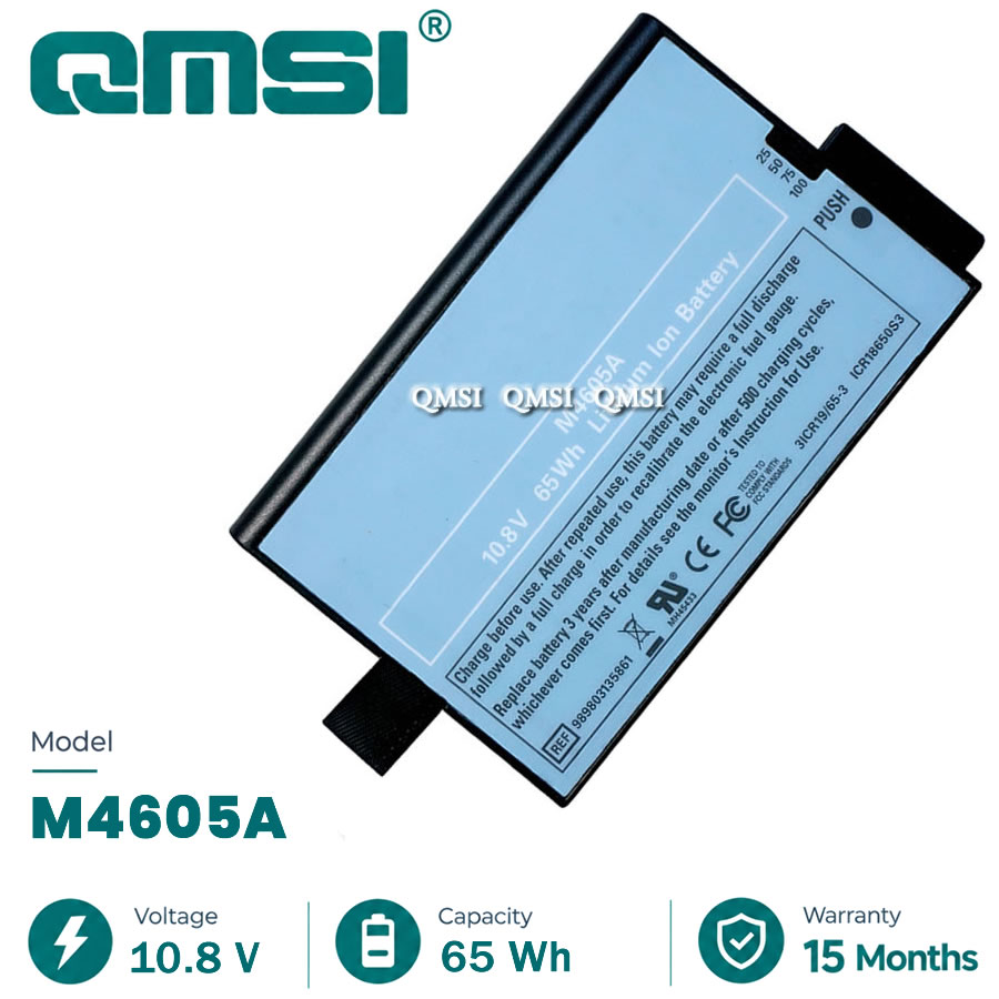 Batterie de remplacement M4605A pour Philips