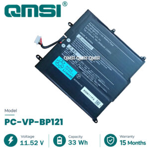 QMSI 11.52V 33Wh 2849mAh Model PC-VP-BP121 BP121 battery For NEC VersaPro VKY11T-4 VKY11T1V4 Series tablet