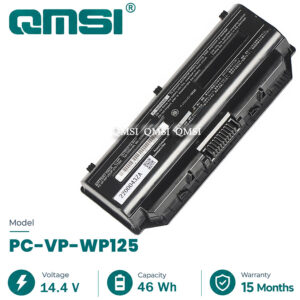 QMSI 14.4 V 46WH 3350mAh Model PC-VP-WP125 OP-570-77004 WP125 battery For NEC PC-LL750HS6R PC-LL750HS6B PC-LL750HS6G PC-LL750LS6R Series laptop