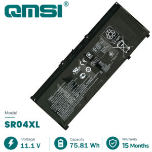 SR04XL Ersatzakku für HP