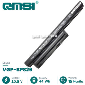 QMSI 10.8/11.1V 44/59WH 4000/5300mAh Model VGP-BPS26 BPS26 BPS26A Battery For SONY VAIO SVE141 SVE14A SVE15 SVE17 laptop