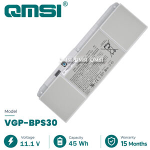 QMSI 11.1V 45wh 4050mAh PCOAOD Model VGP-BPS30 battery Suitable For  Sony SVT-11 SVT-13 T11 T13 SVT-1111M1E / S VT13117ECS laptop