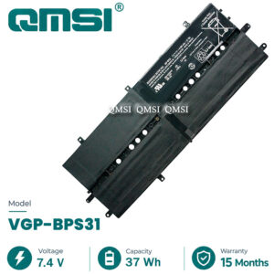 QMSI 7.4V 37Wh 4960mAh Model VGP-BPS31 Battery For SONY VAIO SVD11 Duo11 SVD112A1ST Laptop