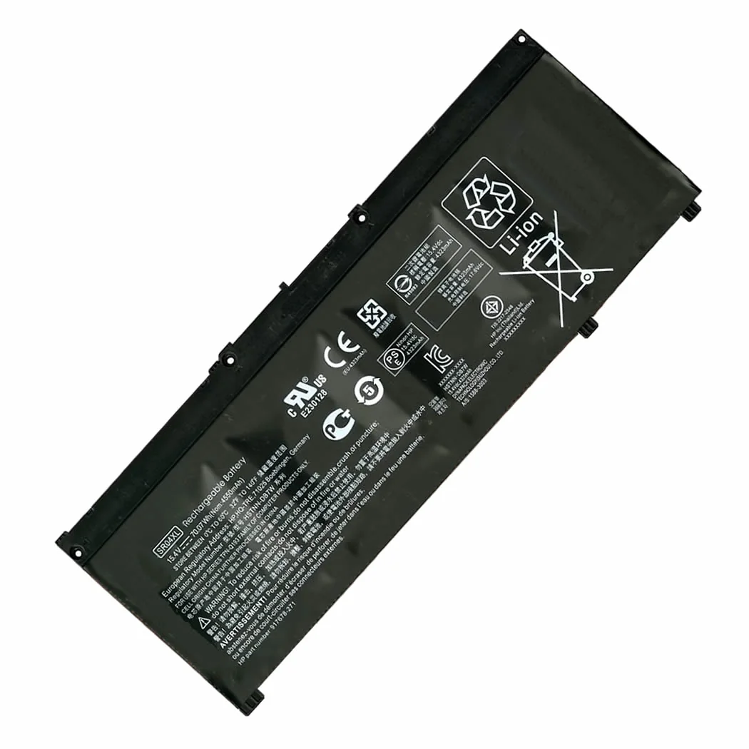 HP SR04XL replacement battery on a white background