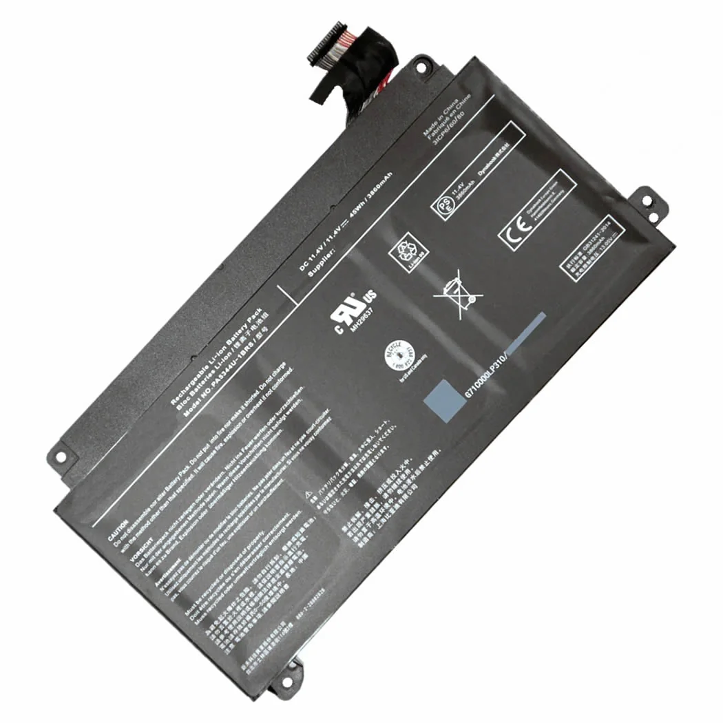 Toshiba PA5344U-1BRS replacement battery on a white background