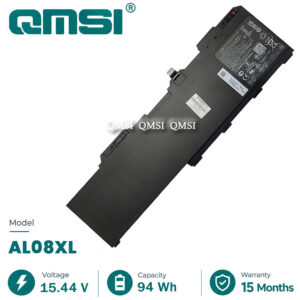 QMSI 15.44V 94Wh 5930mAh Model AL08XL HSTNN-OB1S Battery For HP ZBook Fury 15 G7 17 G7  series laptop