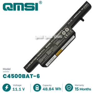 Batterie de remplacement C4500BAT-6 pour Clevo