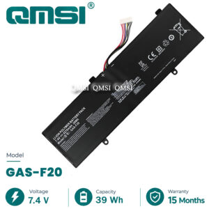 QMSI 7.4V 39wh Model GAS-F20 laptop battery Suitable For GIGABYTE S1185 series portable tablet