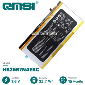 QMSI 7.6V 32.7WH 4300MAH Model HB25B7N4EBC Battery For HUAWEI MATEBOOK E HZ-W09/W19/W29 Two in one Laptop