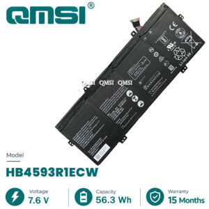 QMSI 7.6V 56.3Wh 7410mAh Model HB4593R1ECW Battery For HUAWEI MagicBook X Pro i5 8250U,i7 8550U,R5 2500U laptop