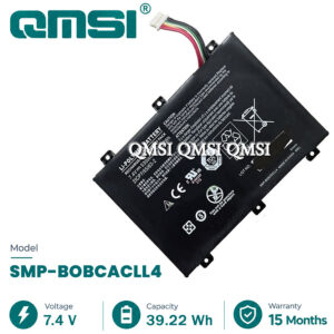 QMSI 7.4V 39.22Wh 5300mAh Model SMP-BOBCACLL4 Battery For For X-Plore XSlate B10 iX101B2 D10 iX101B1 Rugged Tablet